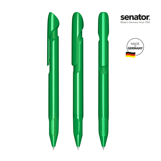 Custom Printed Senator Evoxx Recycled Push Ball Pen - Image 6