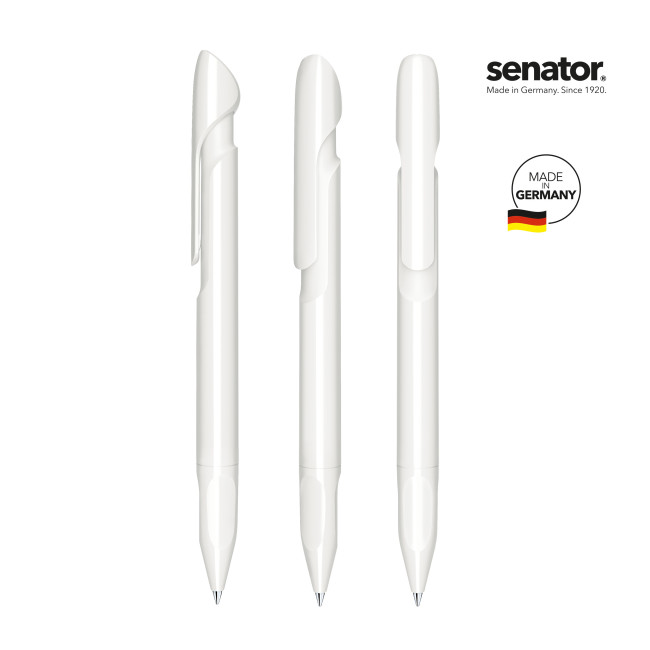 Custom Printed Senator Evoxx Recycled Push Ball Pen - Image 2