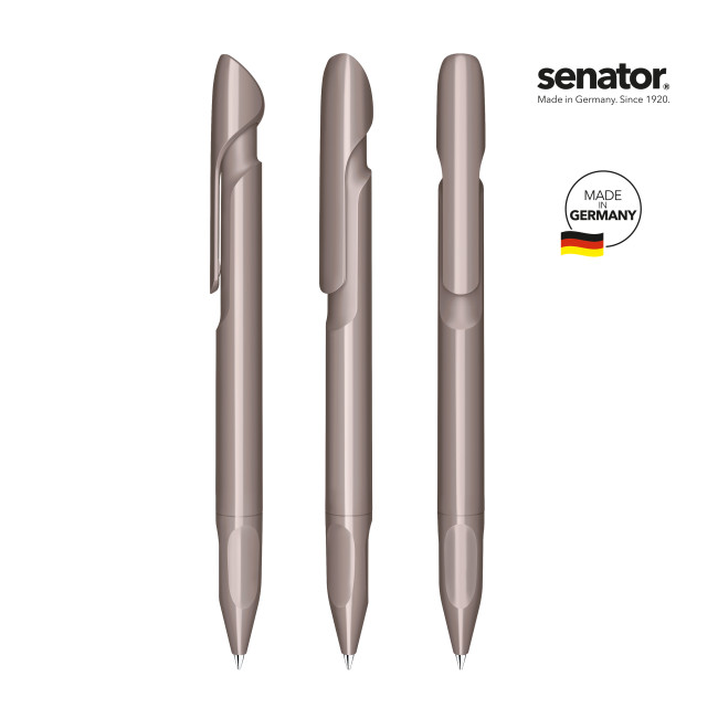 Custom Printed Senator Evoxx Recycled Push Ball Pen - Image 1