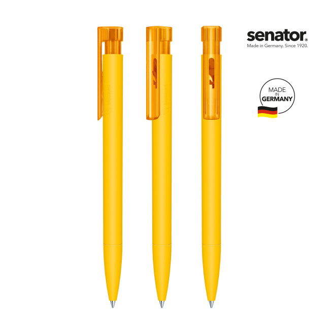 Custom Printed Senator Liberty Bio Push Ball Pen - Image 3