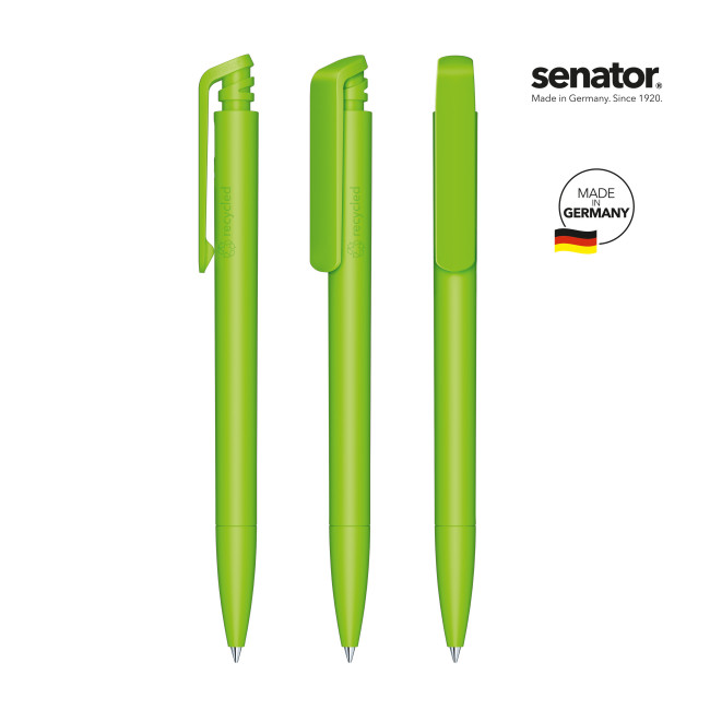 Custom Printed Senator Trento Recycled Push Ball Pen - Image 11