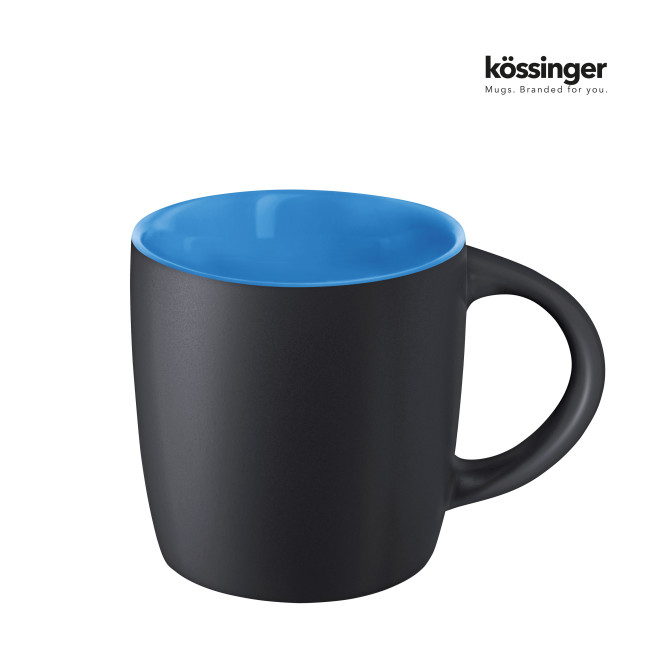 Custom Printed Kossinger Ennia Black Inside Stoneware Mug With Matt Appearance - Image 3