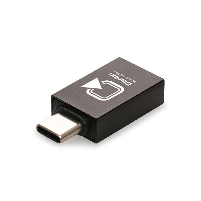 Custom Printed USB-A to Type-C Adaptor