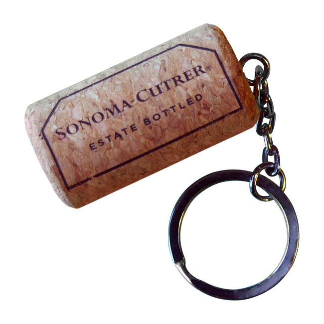 Custom Printed Floating Cork Keyring Bottle Stopper