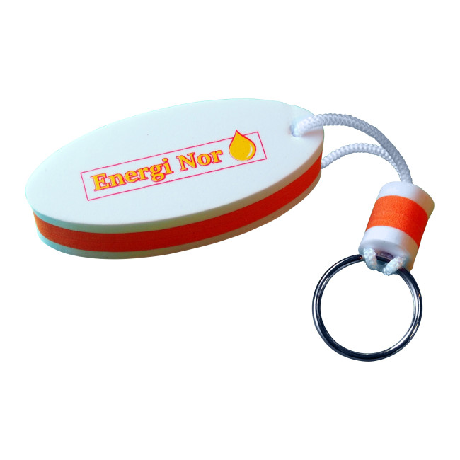 Custom Printed Floating EVA Keyring 60mm