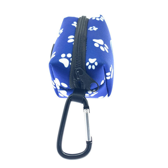 Custom Printed Neoprene Dog Poop Bag Dispenser - Image 1