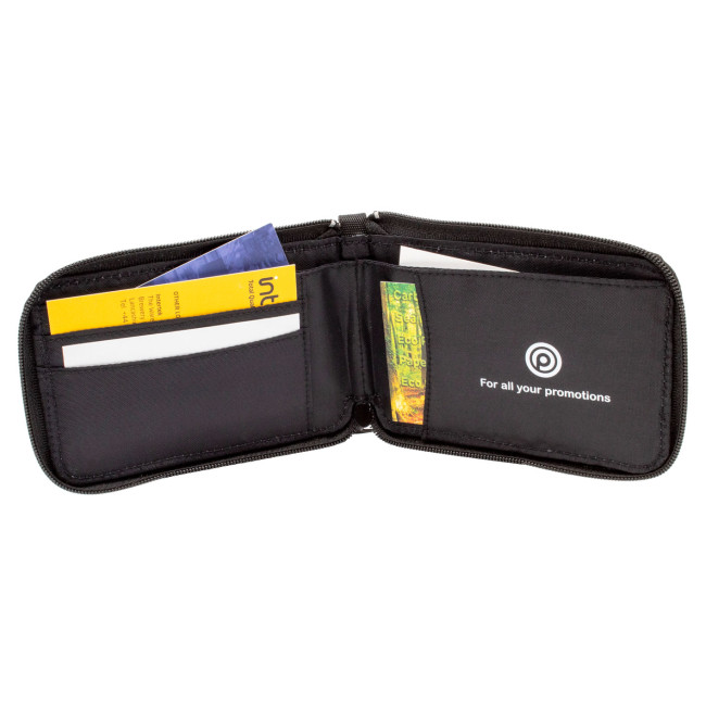 Custom Printed Neoprene Folding Wallet - Image 1