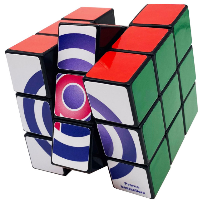 Custom Printed Express Promotional Rubik's Cube 3x3 57mm - Image 1