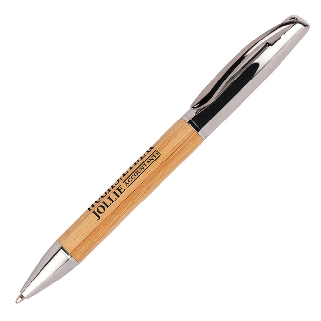 Branded Arrow Bamboo Ball Pen