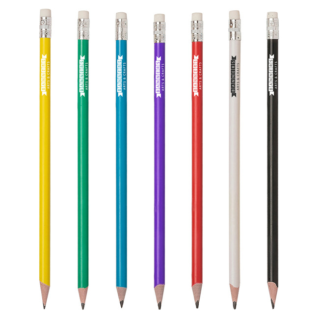 Custom Printed Recycled Plastic Pencil - Image 1