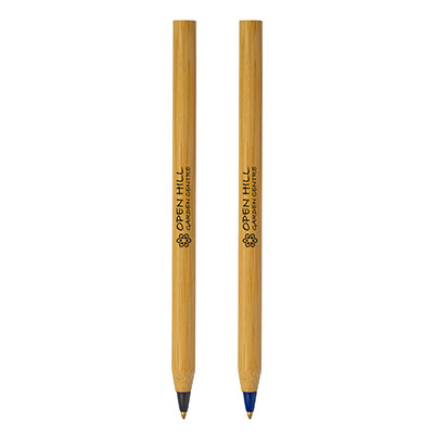 Branded Bamboo Basic Ball Pen - Image 3