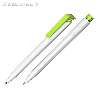 Custom Printed Trias Anti-Bac Recycled Ball Pen - Image 6