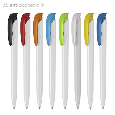 Custom Printed Jona Anti-Bac Recycled Ball Pen - Image 1