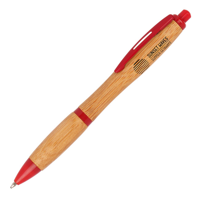 Branded Shanghai Bamboo Ball Pen - Image 5