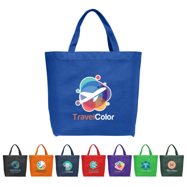 Custom Printed London Non-Woven Shopping Tote Bag