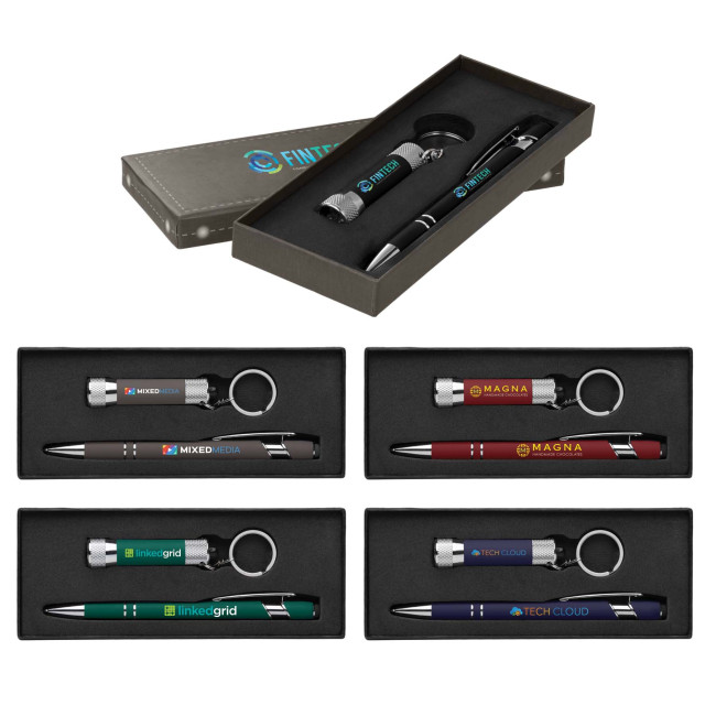 Custom Printed Prince & McQueen Pen Gift Set Full Colour Box