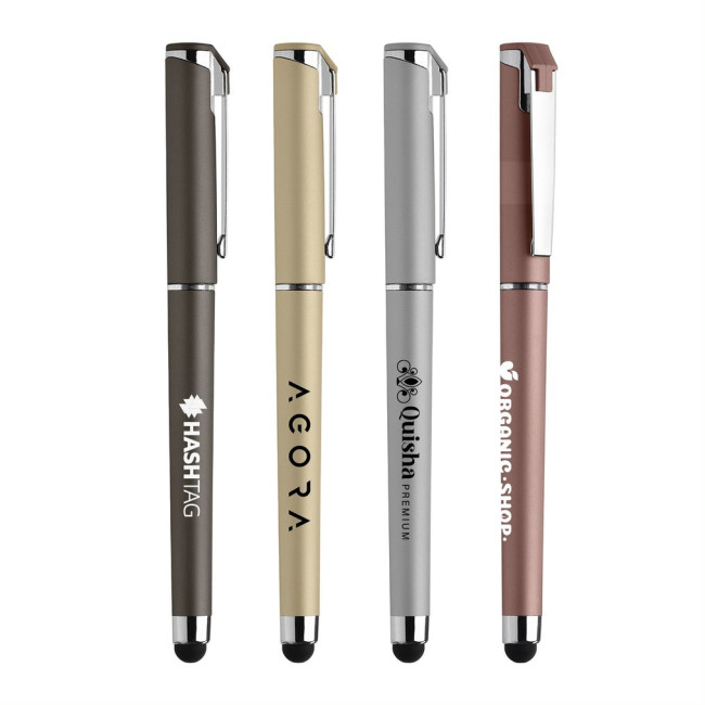 Custom Printed Islander Softy Metallic Stylus Pen