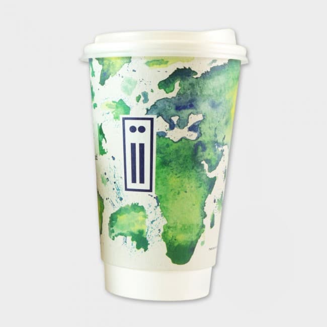 Custom Printed Green & Good Compostable Eco Cup 16oz