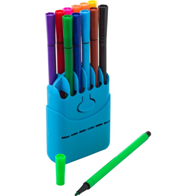 Custom Printed 12 Water-Based Felt Tip Pens - Image 4