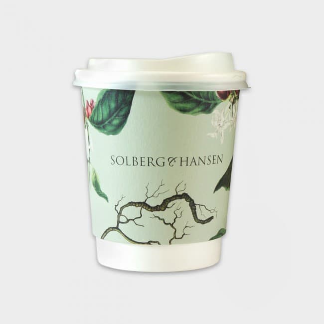 Branded Green & Good Compostable Eco Cup 8oz