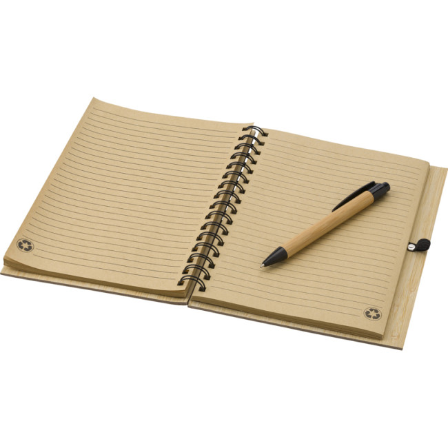 Branded Bamboo A5 Notebook - Image 2