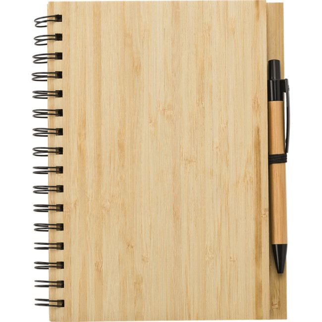 Branded Bamboo A5 Notebook - Image 3