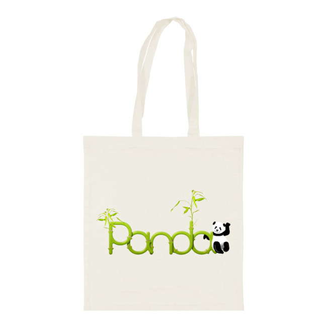 Branded Bamboo Shopper Bag - Image 1