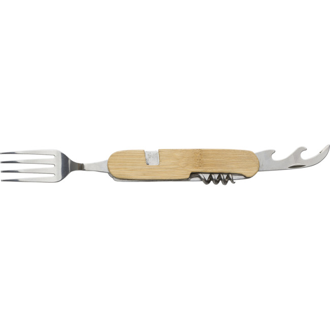 Branded Bamboo Cutlery Set - Image 2