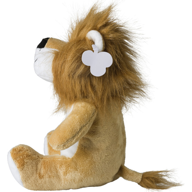 Custom Printed Plush Toy Lion - Image 2