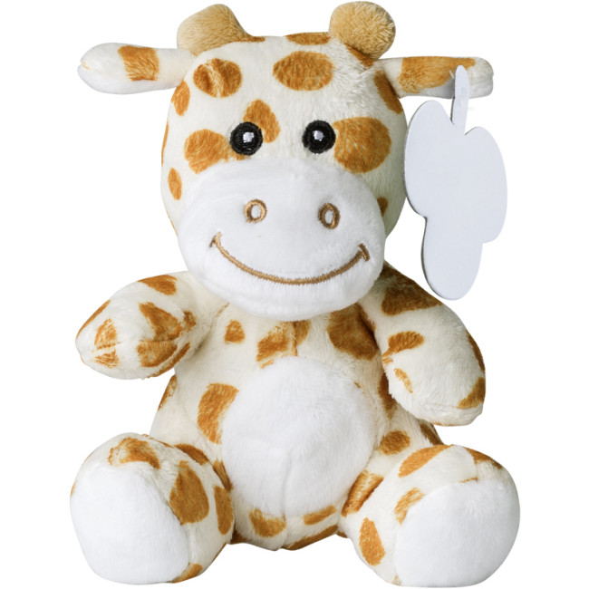 Custom Printed Plush Toy Giraffe