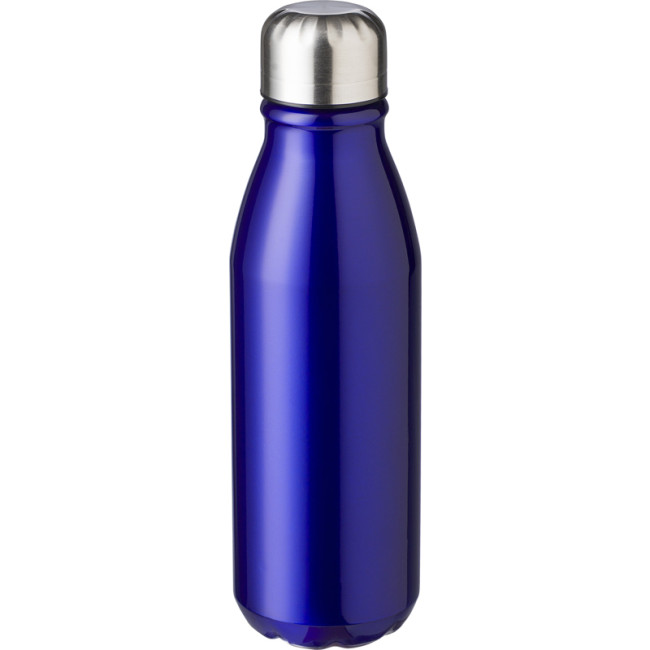 Branded Orion Recycled Aluminium Single Walled Bottle 550ml - Image 1