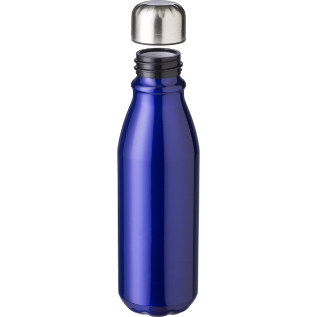 Branded Orion Recycled Aluminium Single Walled Bottle 550ml - Image 3