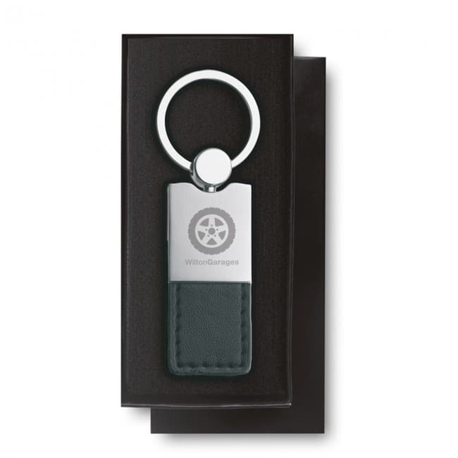 Custom Printed PU & Metal Keyring - Image 5