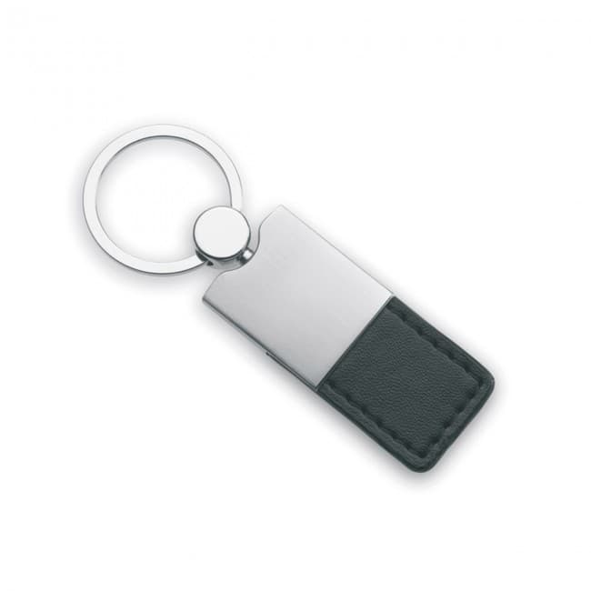 Custom Printed PU & Metal Keyring - Image 2