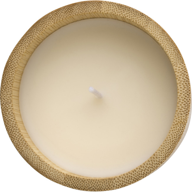 Branded Bamboo Candle 30 Hours - Image 2