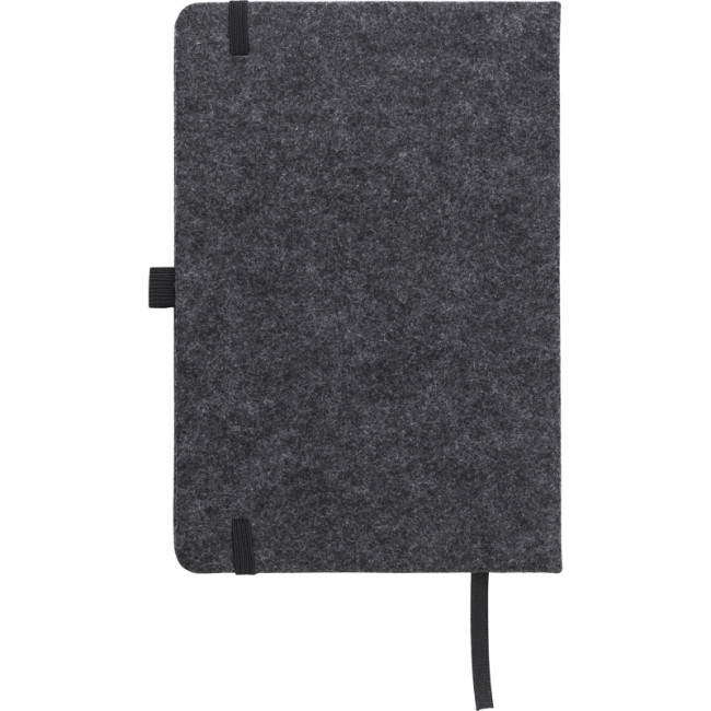 Custom Printed Rpet Felt A5 Notebook - Image 5