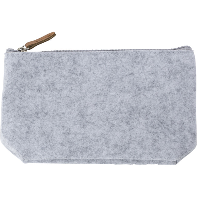 Custom Printed Rpet Felt Toiletry Bag - Image 2