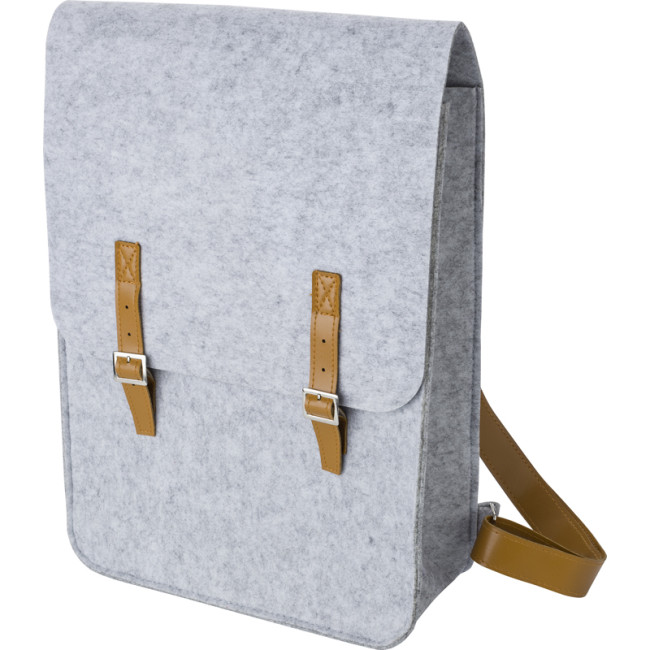 Custom Printed Rpet Felt Backpack - Image 1