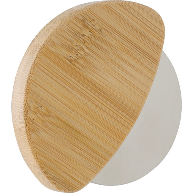 Branded Bamboo Pizza Cutter - Image 1