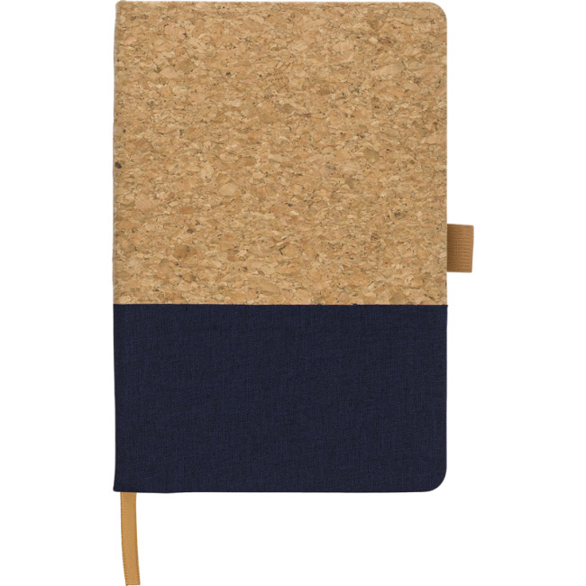 Custom Printed Cork & Cotton A5 Notebook - Image 6