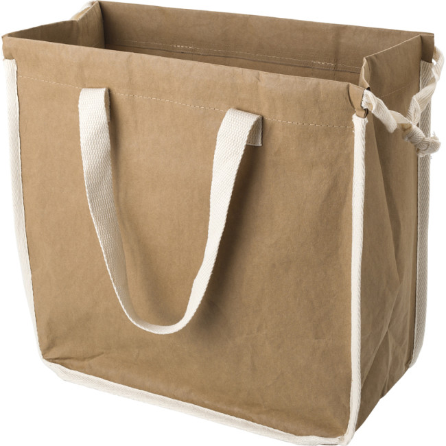 Custom Printed Kraft Shopping Bag - Image 3