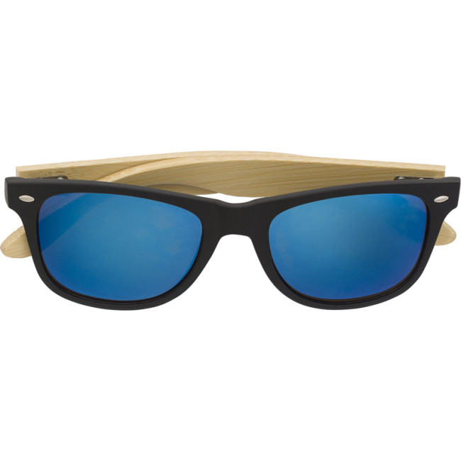 Branded Bamboo Sunglasses - Image 1