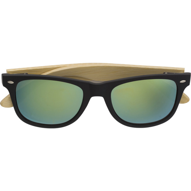 Branded Bamboo Sunglasses - Image 4