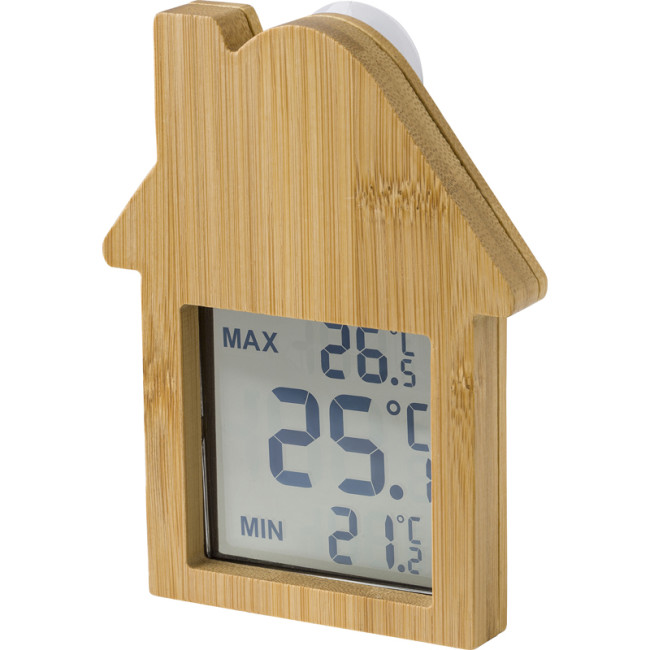 Branded Bamboo Weather Station - Image 3