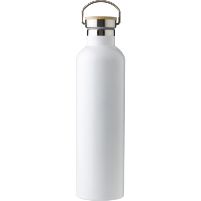 Custom Printed Stainless Steel Double Walled Bottle 1l - Image 2