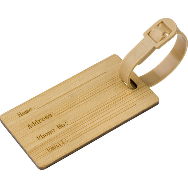 Custom Printed Luggage Tag - Image 1