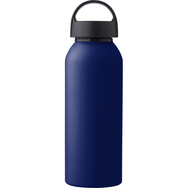 Custom Printed Recycled Aluminium Single Walled Bottle 500ml - Image 1