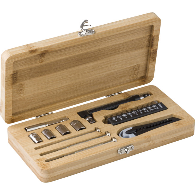 Branded Bamboo Tool Set 27pc - Image 1