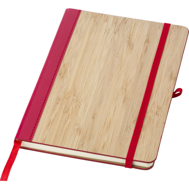 Branded Bamboo Notebook - Image 1