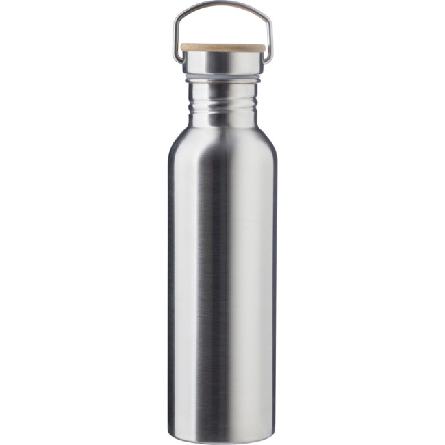 Custom Printed Stainless Steel Single Walled Drinking Bottle 700ml - Image 1